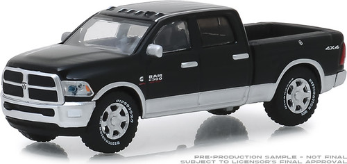 1:64 2018 Ram 2500 Big Horn - Harvest Edition - Brilliant Black and Bright Silver (Hobby Exclusive)