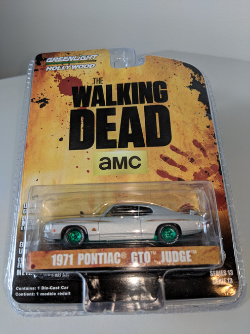 1:64 Hollywood - The Walking Dead (2010-Current TV Series) - 1971 Pontiac GTO Judge Green Machine