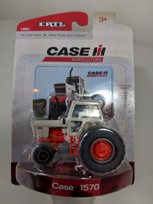 1:64 Case 1570 Diesel Tractor with Cab and Dual Rear Wheels