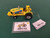 1:64 Puller Tractor,  Pro Stock, Corn Fed, Yellow,  Collect n Play (cnp) by Ertl