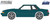 1:64 The Drive Home to the Mustang Stampede Series 1 - 1992 Fox Body Ford Mustang LX 5.0 - Deep Emerald Green