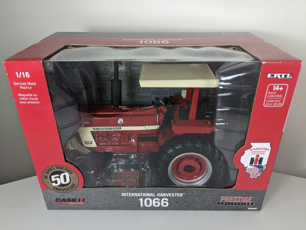 1:16 International Harvester IH 1066 Diesel tractor, NF, Red Power Roundup Edition, IL So Chapter 32, Prestige Collection by Ertl