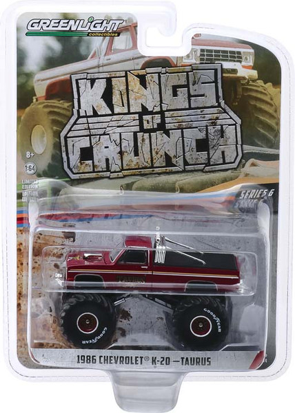 1:64 Kings of Crunch Series 6 - Taurus - 1986 Chevrolet K20 Monster Truck