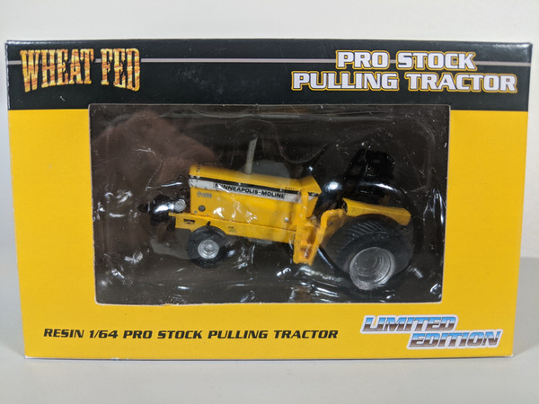 1:64 Minneapolis Moline G1000 Vista, Wheat Fed Pro Stock Pulling Tractor, B&B Farm Toys Exclusive by SpecCast