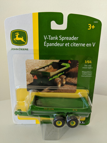 1:64 John Deere 876 V-Tank Spreader by Ertl