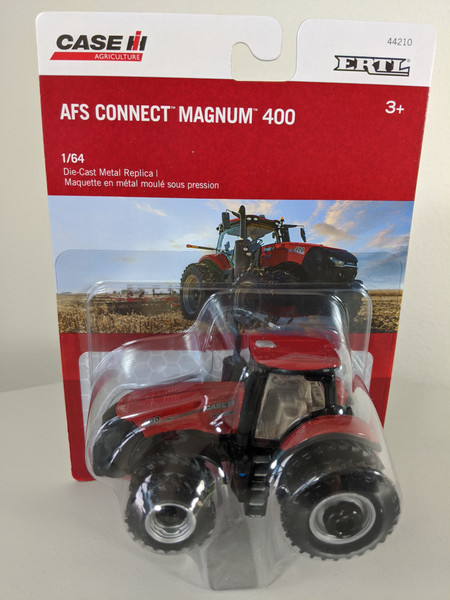 1:64 Case IH AFS Connect Magnum 400 with FWA, Duals and Cab by Ertl