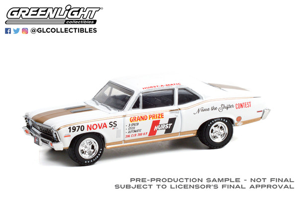 1:64 1970 Chevrolet Nova SS 54th International 500 Mile Sweepstakes Hurst Performance 'Grand Prize' Car (Hobby Exclusive)