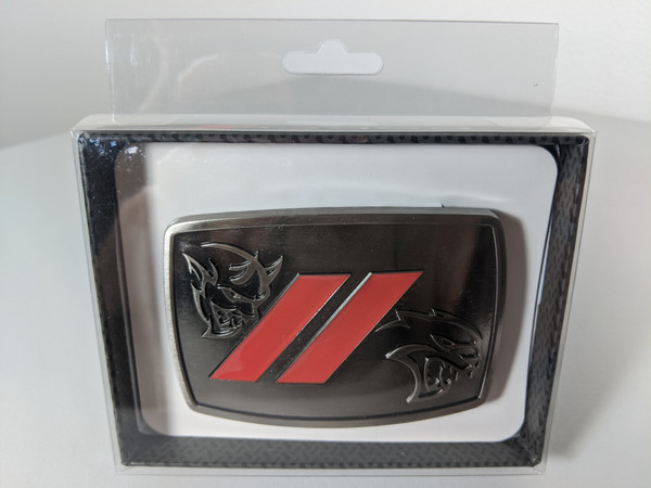 Demon and Hellcat Belt Buckle by SpecCast