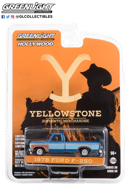 1:64 Hollywood Series 38 - Yellowstone (2018-Current TV Series) - 1978 Ford F-250