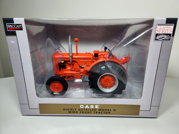 1:16 Case Model D Gas Tractor, Wide Front by SpecCast - Town and