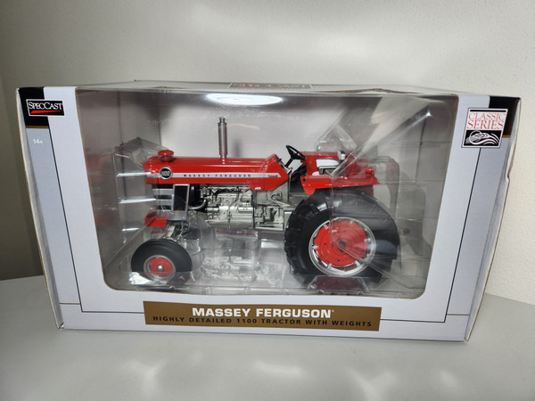 1:16 Massey Ferguson 1100 Diesel Tractor with Wide Front by Spec Cast
