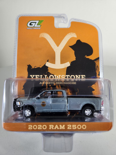 1:64 Hollywood Series 39 - Yellowstone (2018-Current TV Series) - 2020 Ram 2500 - Montana Livestock Association Raw Chase Edition