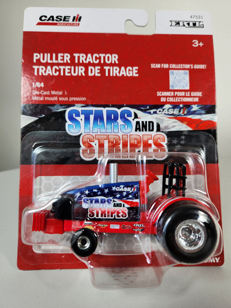 1:64 Case IH Stars and Stripes Pro Stock Puller Tractor by Ertl