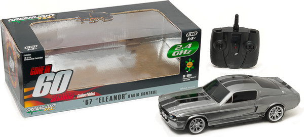 1:18 Gone in Sixty Seconds (2000) - 1967 Ford Mustang "Eleanor" 2.4 GHz Remote Control by GreenLight