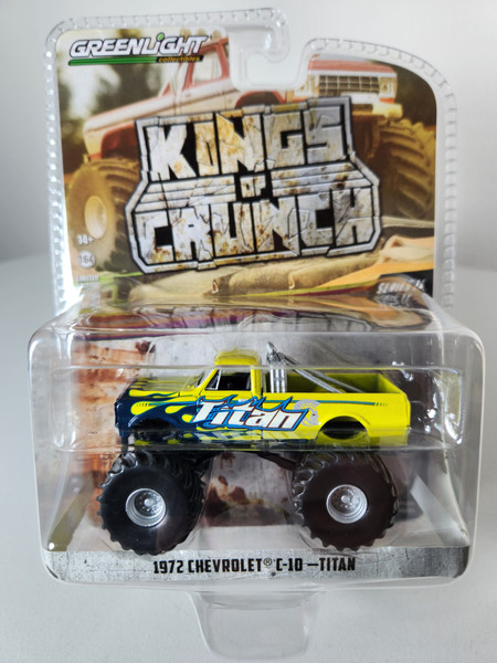 1:64 Kings of Crunch Series 11 - Titan - 1972 Chevrolet C-10 Monster Truck 