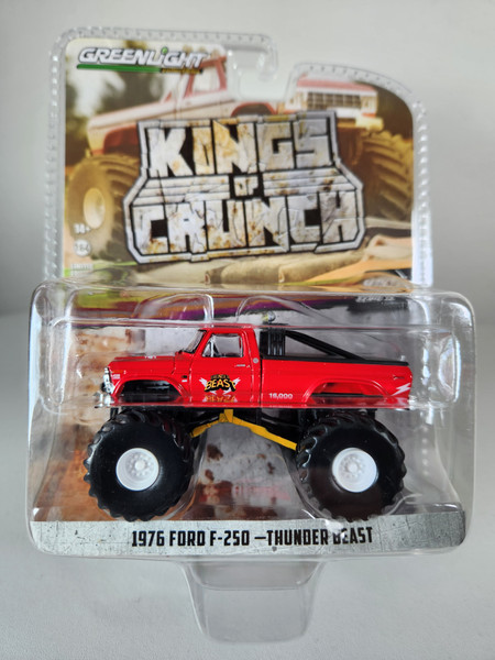 1:64 Kings of Crunch Series 11 - Thunder Beast - 1976 Ford F-250 Monster Truck