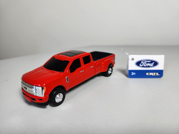 1:64 2017 Ford F-350 Dually Pickup, Red, Collect n Play (cnp) series by Ertl