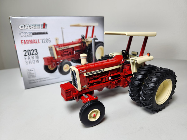 1:32 Farmall 1206 Turbo Diesel, 100 Years Farmall, 2023 Farm Show Edition by Ertl