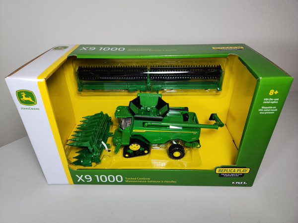 1:64 John Deere X9 1000 Tracked Combine, Replica Play Edition by Ertl