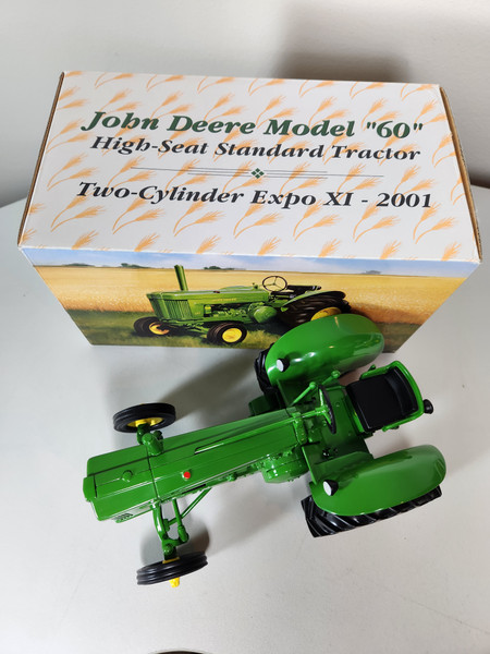 1:16 John Deere Model 60, High-Seat Standard, Two Cylinder Expo XI-2001 Edition by Ertl