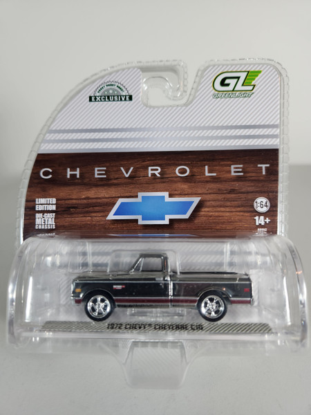 1:64 1972 Chevy Cheyenne C10 Short Bed – Chrome Chase Edition (Hobby Exclusive)