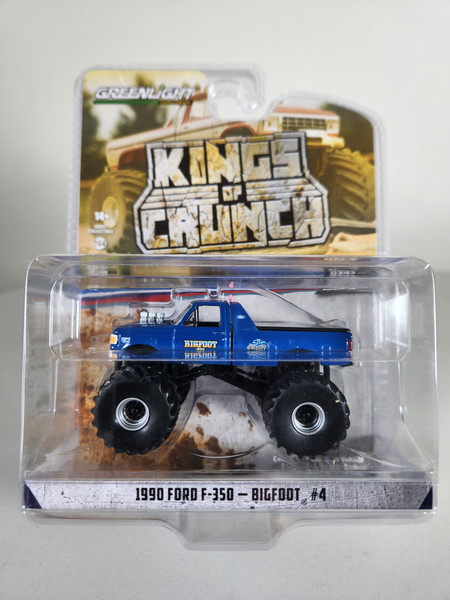 1:64 Kings of Crunch Series 16 - Bigfoot #4 - 1990 Ford F-350