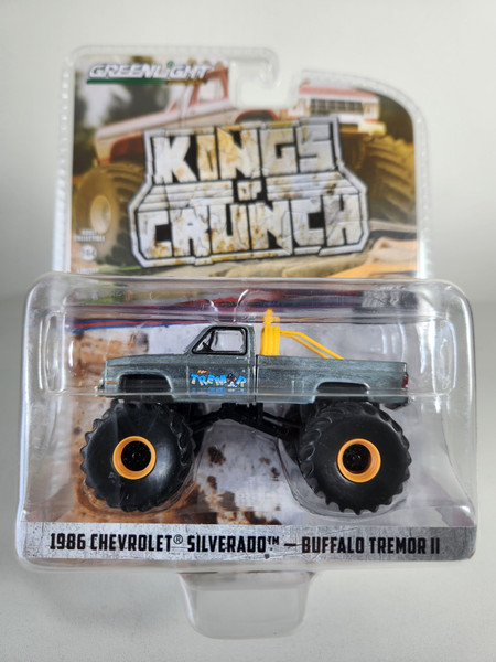 1:64 Kings of Crunch Series 15 - Buffalo Tremor II - 1986 Chevy Silverado, RAW Chase Edition