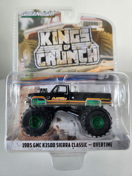 1:64 Kings of Crunch Series 14 - Overtime - 1985 GMC K3500 Sierra Classic Green Machine