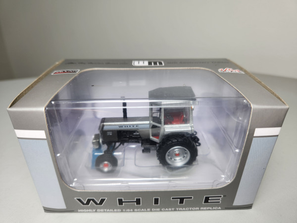 1:64 White 2-105 Wide Front, 2WD with Cab, Toy Tractor Times Edition by SpecCast
