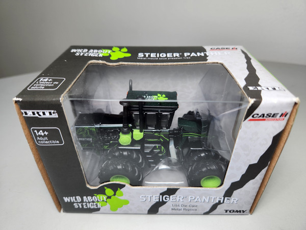 1:64 Wild About Steiger Panther 4WD, Black/Green by Ertl