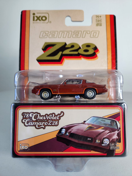 1:64 1978 Chevrolet Camaro Z28 Carmine Metallic by IXO
