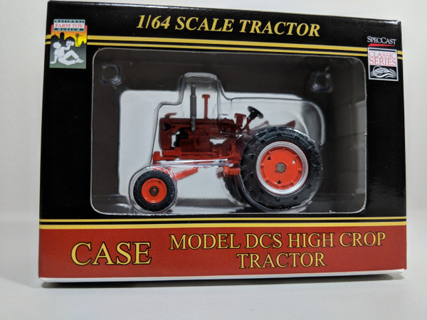 1:64 Case DCS High Crop Tractor, Wide Front, 2006 National Farm Toy Museum Edition by SpecCast 