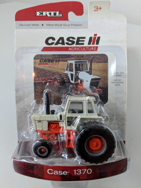 1:64 Case 1370 Diesel Tractor with Cab and Dual Rear Wheels