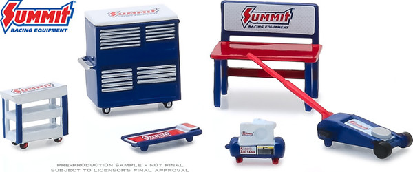 1:64 GL Muscle Shop Tools Summit Racing Equipment (Hobby Exclusive)