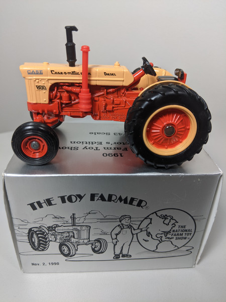 1:43 Case 800 Case-O-Matic Diesel, 1990 Toy Farmer Edition