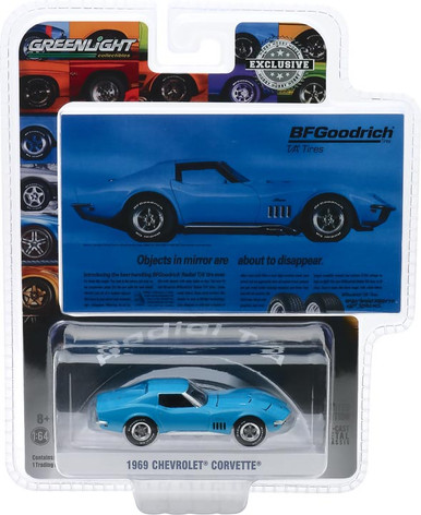 1:64 BFGoodrich Vintage Ad Cars - 1969 Chevrolet Corvette 