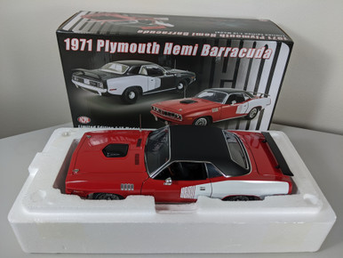 No198ミニカー1/18箱あり1970 PLYMOUTH HEMI CUDA 1:18 1971 Plymouth
