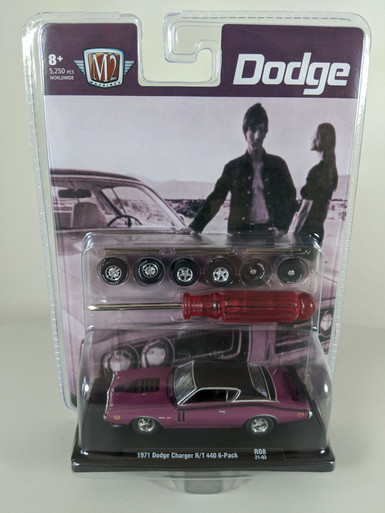 ●M2 Machines 1971 Dodge Charger 　チェイス M2 Machines 1971 Dodge Charger R/T 440 6-Pack Gray R118