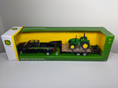 1:32 John Deere 5075E Tractor, 2017 Ford F-350 Dually Pickup