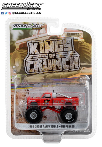1:64 Kings of Crunch Series 12 - Desperado - 1988 Dodge Ram W350