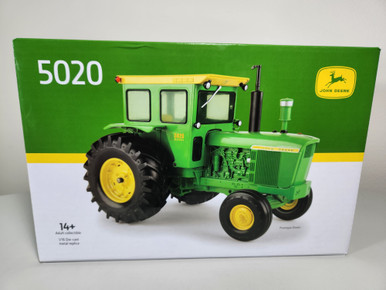 Vintage John Deere Die Cast Metal Tractor Model H 7.5'' Long