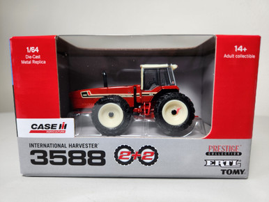 ERTL 1/64 Allis Chalmers 7080 Marrone Ventre Trattore Posteriore Duals