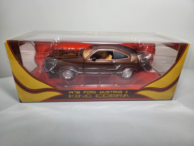 1:18 1978 Ford Mustang II King Cobra - Dark Brown Metallic with