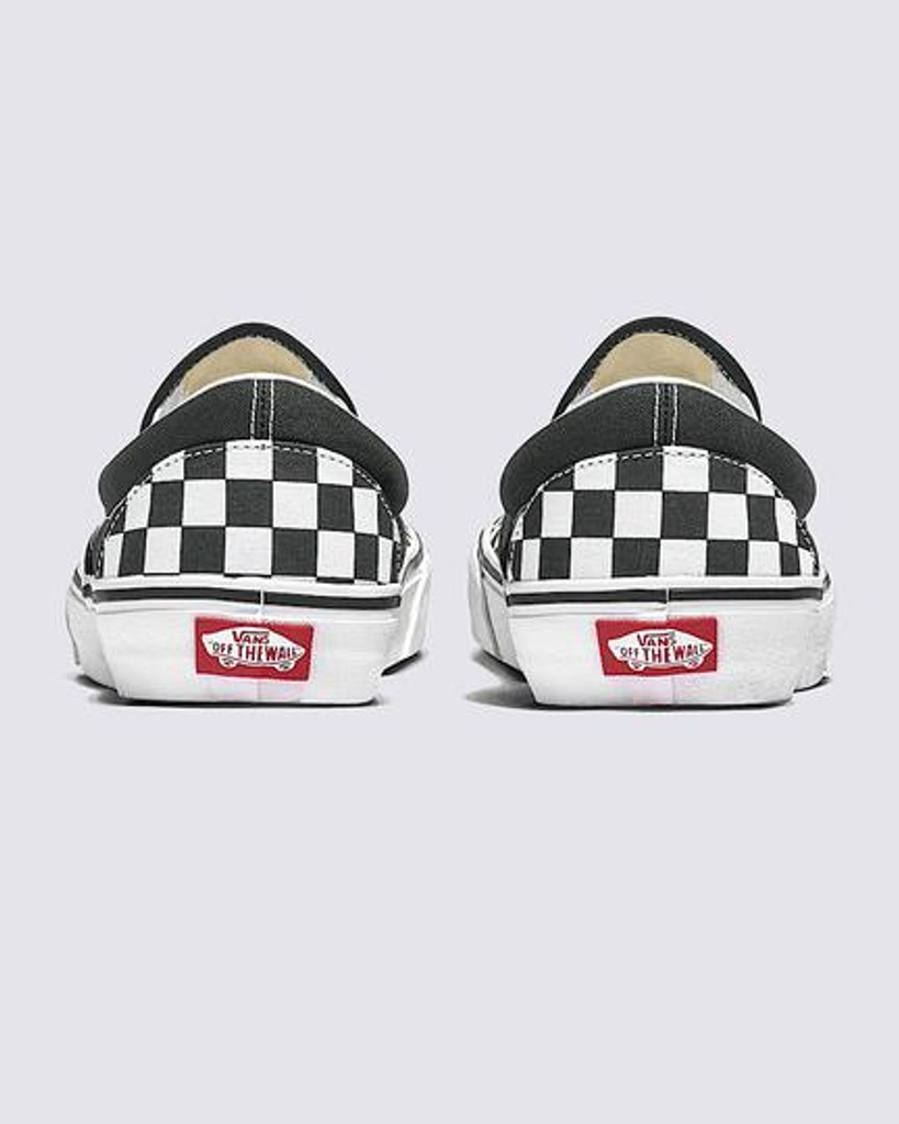  Vans Checkerboard Classic Slip Ons 