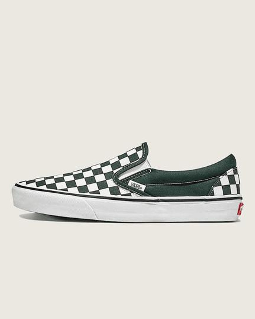  Vans Checkerboard Classic Slip Ons 
