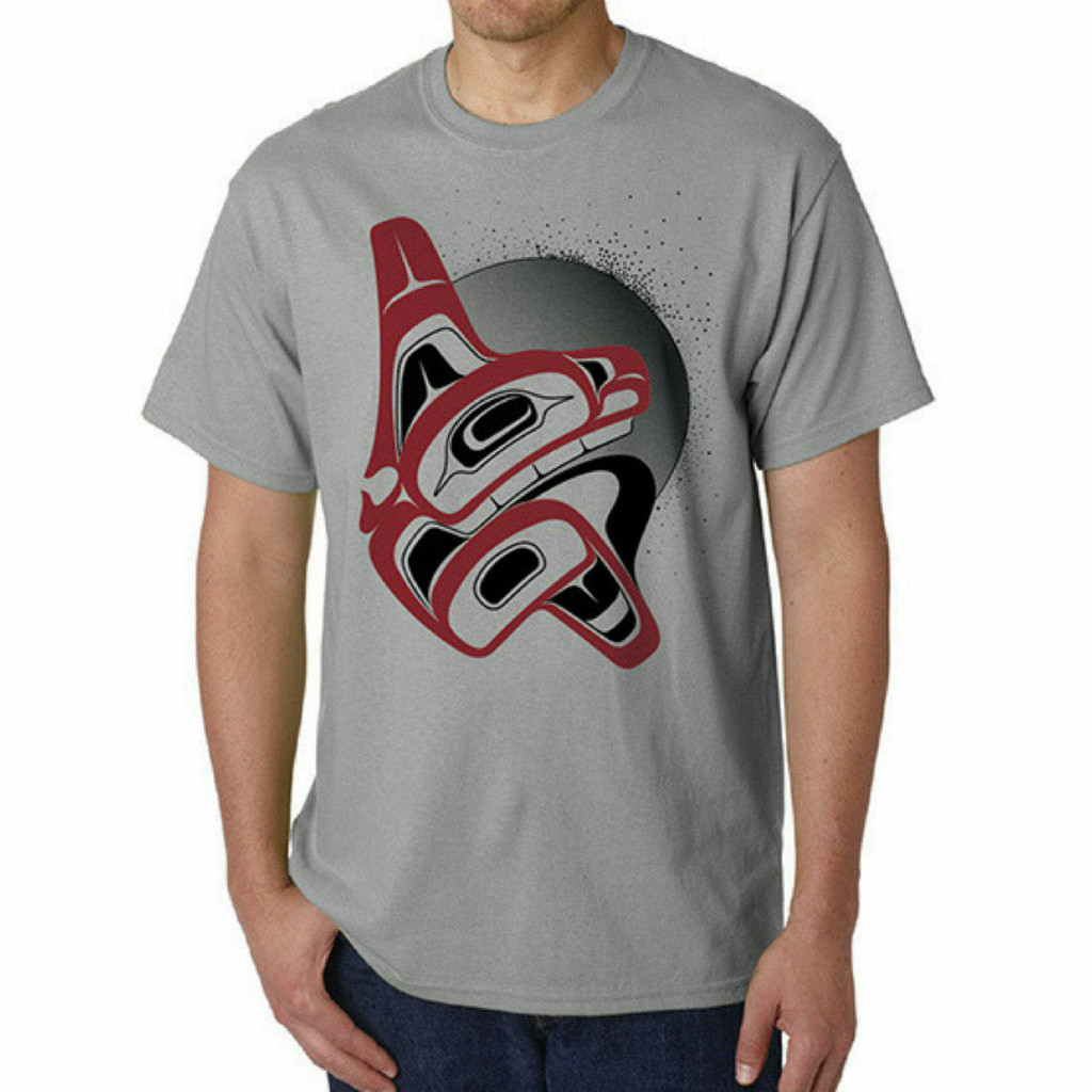 Native Northwest Whale Rising T-Shirt