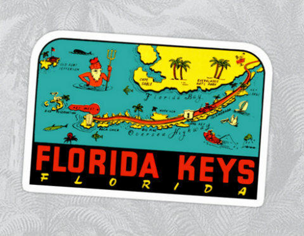 Sticker Florida Keys Sticker