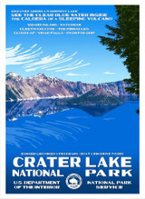 NPP Crater Lake National Park Poster