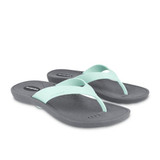 Okabashi Breeze Women's Flip Flops (Seafoam / Slate)