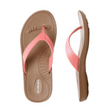 Okabashi Breeze Women's Flip Flops (Coral / Toffee)